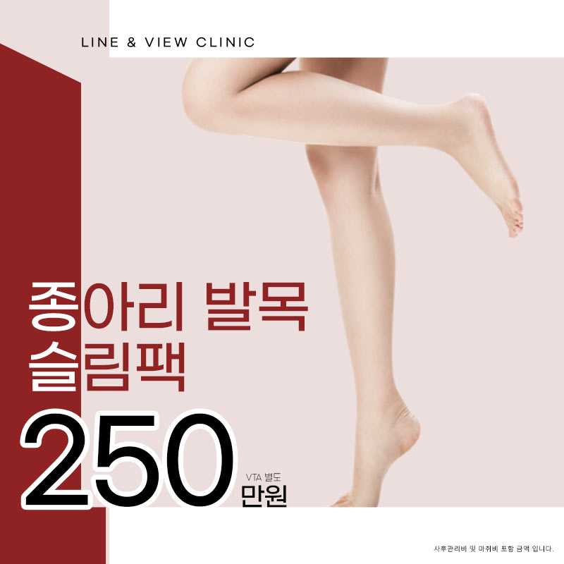 라인앤뷰 종아리 발목 슬림팩