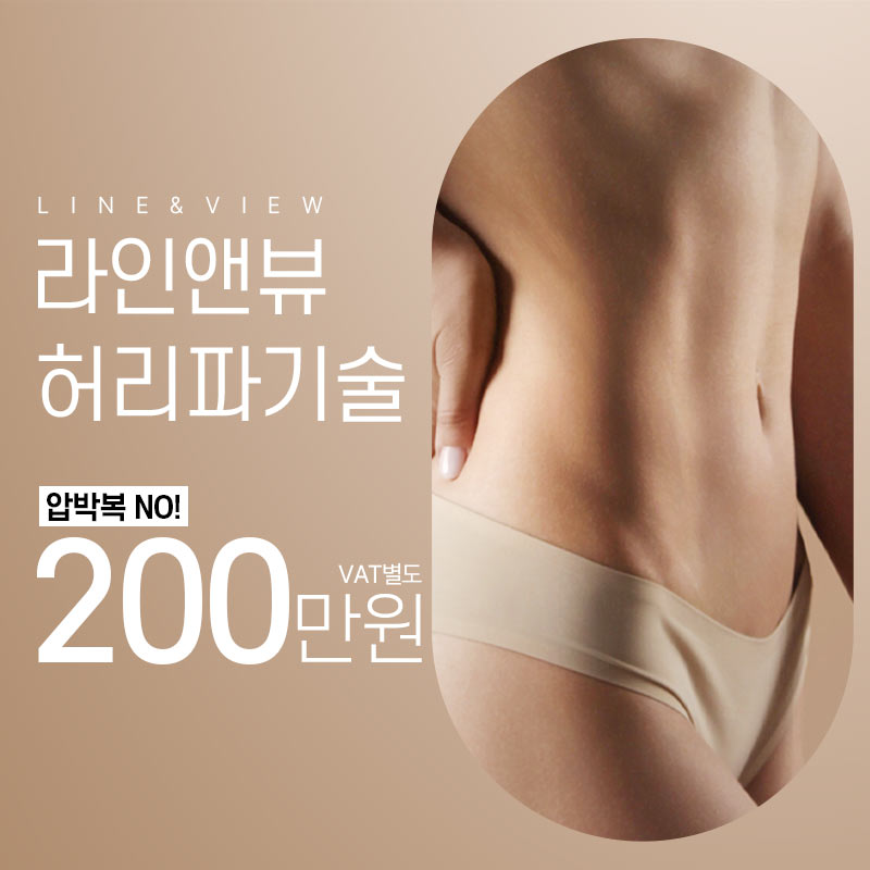 라인앤뷰 허리파기술